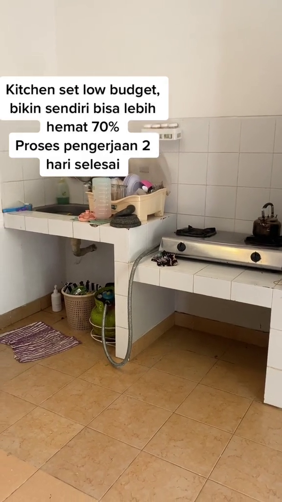 9 Cara bikin pintu slide kabinet sendiri tanpa bantuan tukang, bikin dapur auto bersih dan rapi