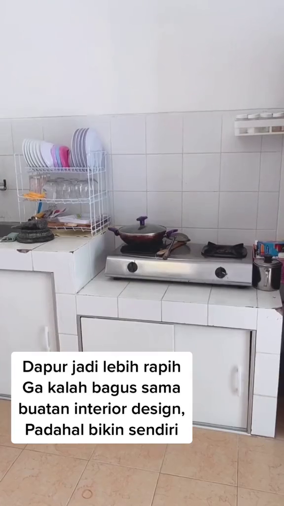 9 Cara bikin pintu slide kabinet sendiri tanpa bantuan tukang, bikin dapur auto bersih dan rapi
