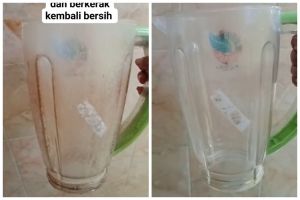 Bukan digosok sitrun, emak-emak ini punya cara bersihkan blender kusam berkerak pakai 2 bahan dapur