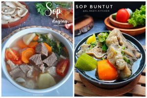 17 Resep sop sapi berkuah kaldu gurih, segar dan tingkatkan nafsu makan