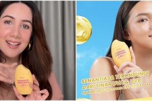 Suhay Salim review The Face Hydrating Sunscreen SPF 50++++, pelindung yang bikin wajah auto glowing