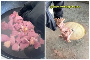 Bukan direndam baking soda, ini trik ampuh mengempukkan daging sapi cuma andalkan 1 sampah dapur