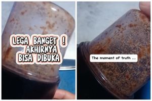 Bukan disiram air panas, ini trik mudah melepas gelas blender macet cuma pakai 1 alat dapur