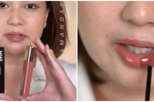 Review lip cream viral Make Over Powerstay Glazed & Wardah Glasting Liquid Lip, mana yang antiluntur?