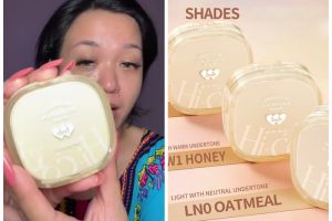 Review BnB Bloomatte Hi Cover Foundation Balm Rp 150 ribuan, beauty vlogger Janes: coveragenya ekstra