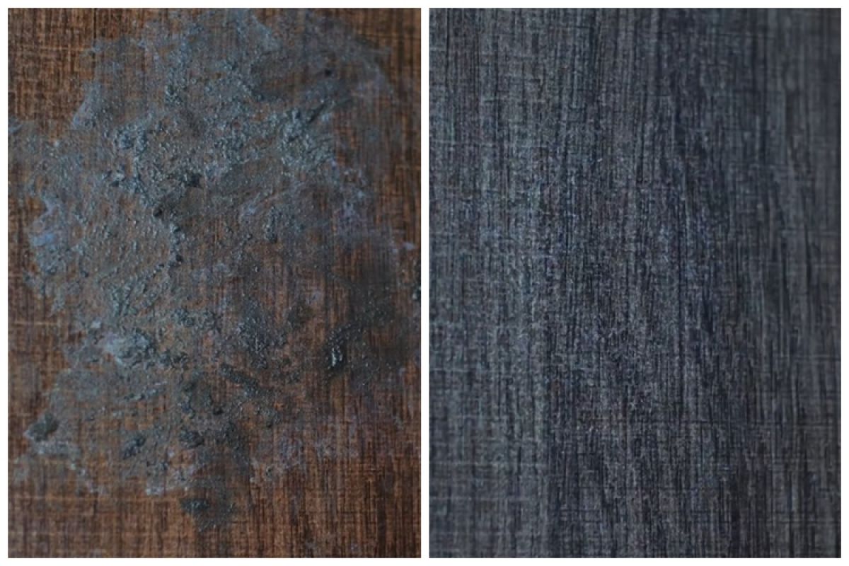 A simple way to get rid of mold stains on wooden cupboards, make them