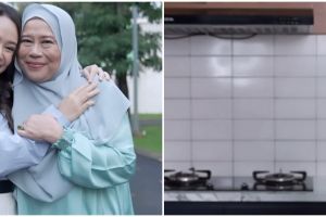Jadi spot favorit untuk ngonten, 9 potret dapur Merdianti mantu Dewi Yull terkesan klasik full kayu
