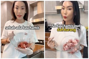 Tak dilumuri jeruk nipis, trik emak-emak usir bau prengus daging kambing ini ampuh pakai 3 bahan dapur