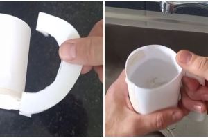 Niatnya mempermudah minum, lifehack nyeleneh bikin gelas sekali pakai ini malah menguji kesabaran