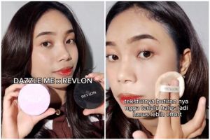 Uji coverage bedak tabur viral Dazzle Me dan Revlon yang dibanderol Rp 50 ribuan, mana lebih bagus?