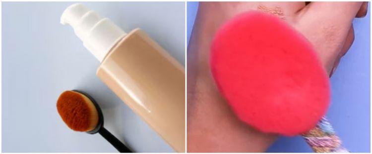Cara bikin foundation brush ini pakai barang tak terduga, hasilnya efektif bak produk pabrikan