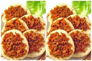 Resep serabi oncom, pedas, lembut, dan menggugah selera