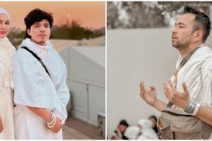 Momen 9 seleb jalani wukuf di Arafah saat ibadah Haji, penampilan Nagita Slavina jadi sorotan