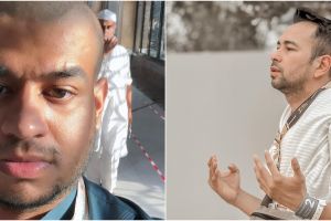 Sempat dibandingkan dengan Fadil Jaidi, ini 11 penampilan Raffi Ahmad dengan kepala plontos saat haji
