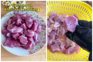Tanpa direbus dengan rempah, ini trik hilangkan bau prengus daging kambing cuma pakai 2 bahan dapur