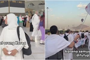 Dibandingkan dengan Indonesia, Bianca Kartika ungkap kekurangan menjadi jamaah haji dari Korea Selatan