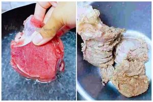 Jangan dicuci air, begini cara bersihkan daging sapi agar tidak bau dan alot
