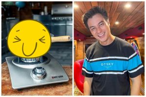 Agak lain! Baim Wong promosikan wajan antilengket, warganet: dikasih juga nggak mau