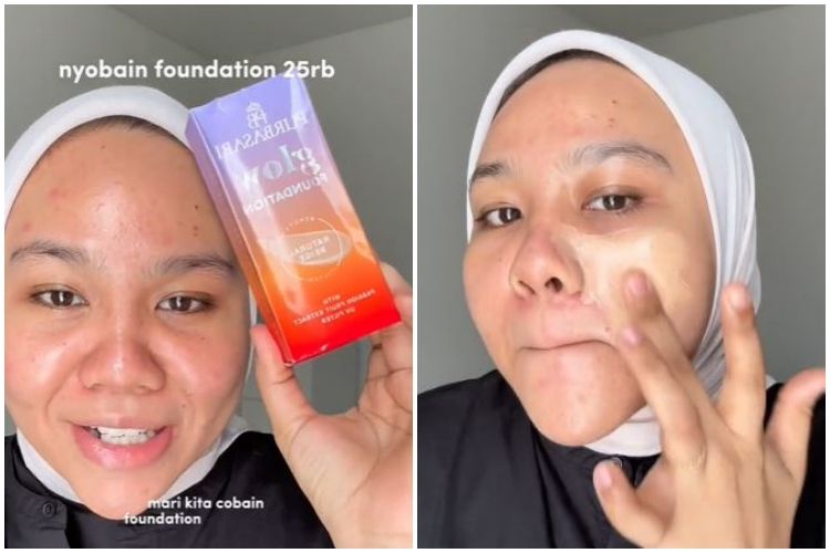 Foundation Purbasari harga Rp 25 ribu ini diklaim awet hingga 8 jam, berikut review lengkapnya