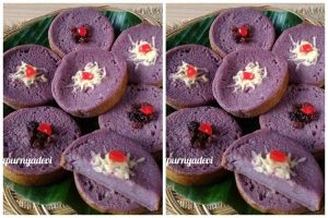 Resep kue lumpur ubi ungu, jajanan pasar sederhana nikmat tiada dua