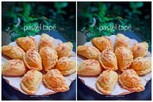 Cara membuat pastel tape, garing di luar lembut di dalam