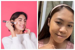 Trik makeup kulit kering cuma andalkan foundation dan serum ini bikin wajah jadi lembap dan anticrack