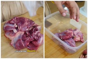 Cukup tambah 1 bumbu dapur, trik simpan daging agar lebih awet, empuk, dan tak busuk berbulan-bulan