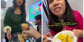 TikToker ini nyaris muntah cobain street food India di hajatan, intip seperti apa sih makanannya?