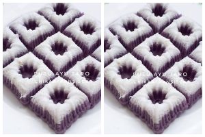 Resep putu ayu taro, super lembut dan praktis dibuat