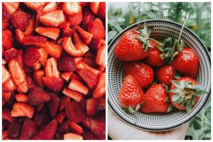Bukan pakai air garam, ini trik hempaskan residu pestisida stroberi cuma modal 1 bahan dapur