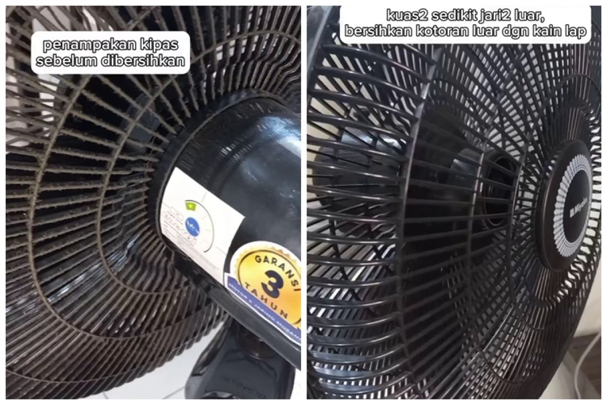 A quick way to remove fan dust without the hassle of disassembling it