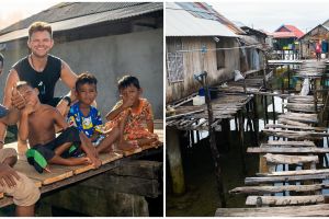 Bule asal Denmark ini kumpulkan dana untuk perbaiki jembatan di Wakatobi yang lama rusak, bikin salut