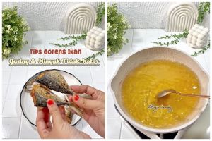 Trik goreng ikan ini ampuh bikin minyak tetap bening dan nggak bau, cukup andalkan 2 bahan dapur