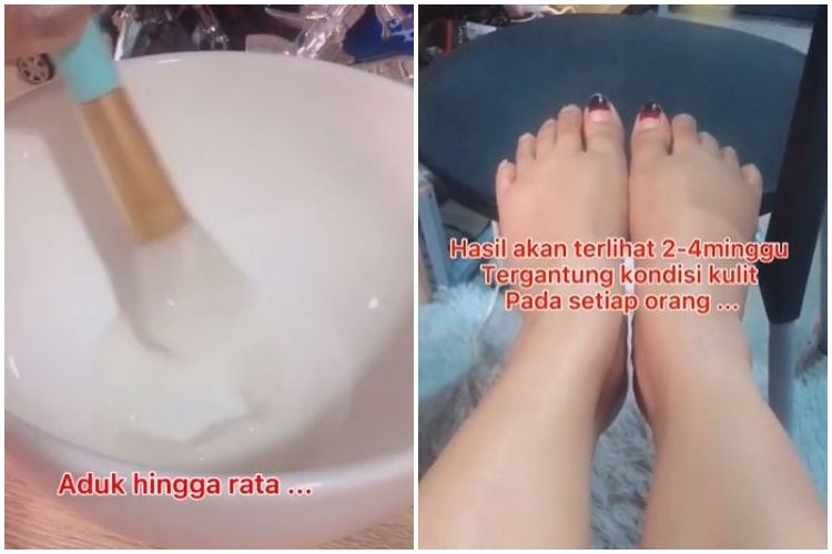 Bikin kulit auto putih cuma andalkan kombinasi air mawar dan body lotion Vaseline, ini cara pakainya