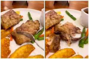 Wanita jajan ribs steak Rp 112 ribu keluhkan penuh lemak, protesnya ke restoran justru tuai pro kontra