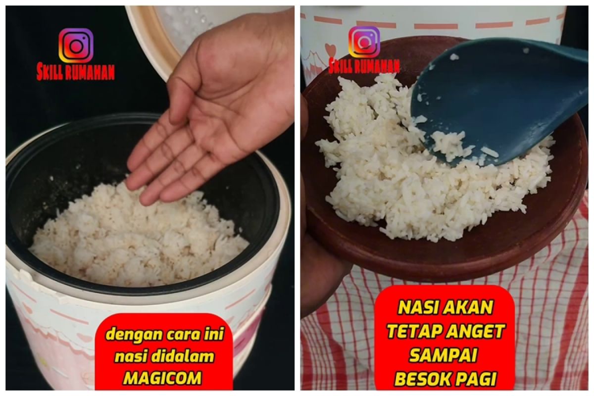 This trick for storing rice in a rice cooker keeps the texture fluffier