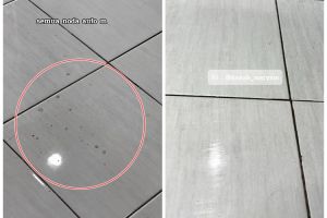 Bukan sabun cuci piring, ini trik ampuh bersihkan lantai kusam dan penuh noda pakai 1 bahan dapur