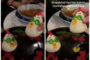 Wanita jajan bakpao karakter ini niatnya dipamerin di medsos, endingnya malah nggak sesuai ekspektasi