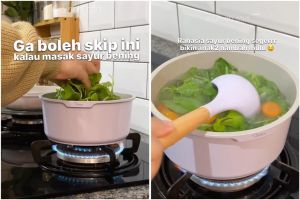 Tak perlu micin, ini trik memasak sayur bening agar hasilnya segar dan gurih andalkan 2 bumbu rempah