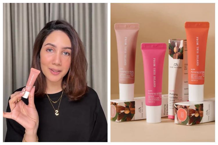 Berikan efek bibir plumpy dan glossy, ini review Lip Butter From This Island milik Maudy Ayunda