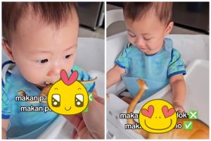 Cara ibu suapi anak yang susah makan ini terbukti berhasil, unik sih tapi perhatikan kebersihannya