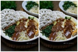 Cara membuat rujak cingur khas Surabaya, nikmat dan bumbunya nendang