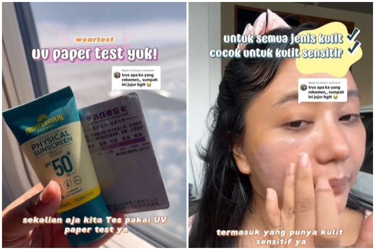 Review sunscreen viral Amaterasun seharga Rp 70 ribuan, diklaim water resistant hingga 80 menit