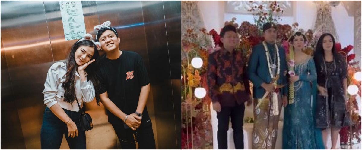 Attending the reception, Denny Caknan's behavior in stepping on the