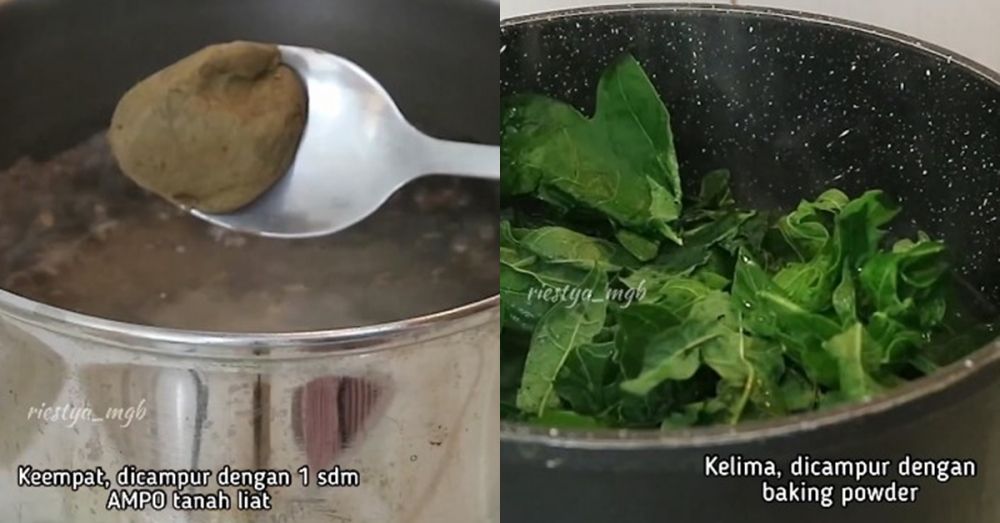 Trik rebus daun pepaya ini bisa hilangkan pahit dan bikin warnanya tak menghitam, cukup tambah 1 bahan