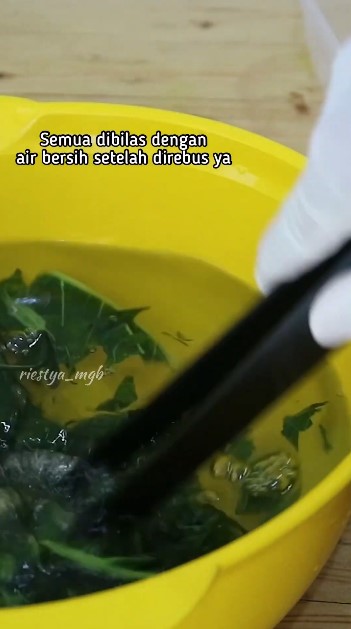 Trik rebus daun pepaya ini bisa hilangkan pahit dan bikin warnanya tak menghitam, cukup tambah 1 bahan