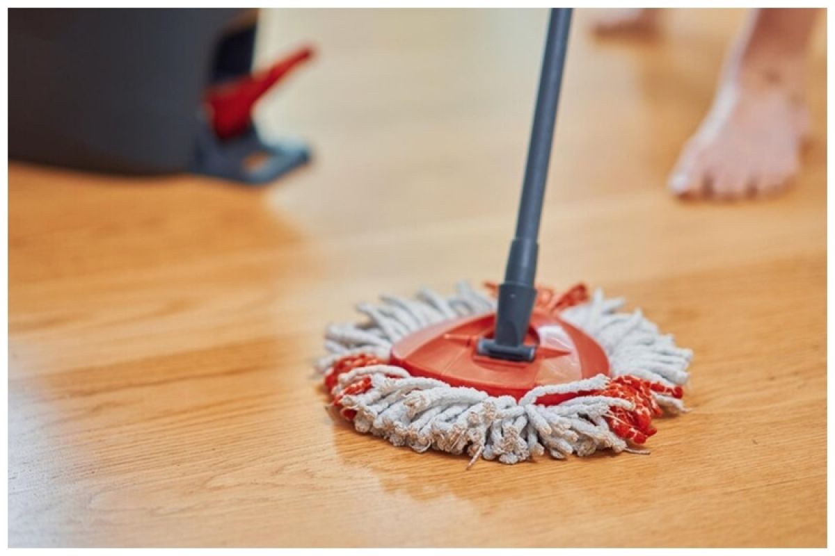 Is the house still slippery after mopping? This is a trick for mopping