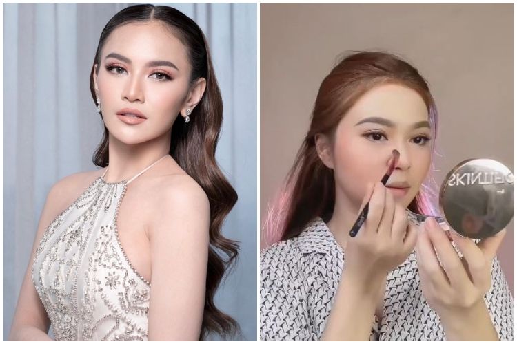 Niat recreate makeup Mahalini, hasil riasan cewek ini malah lebih mirip jebolan Indonesian Idol lain