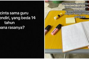Cerita cowok SMA naksir gurunya yang beda 14 tahun, modus PDKT-nya bikin penasaran hasilnya