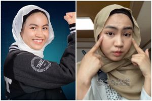 Makeup ke kampus ala Xaviera Putri peserta Clash of Champions ini simpel, andalkan lip cream lokal